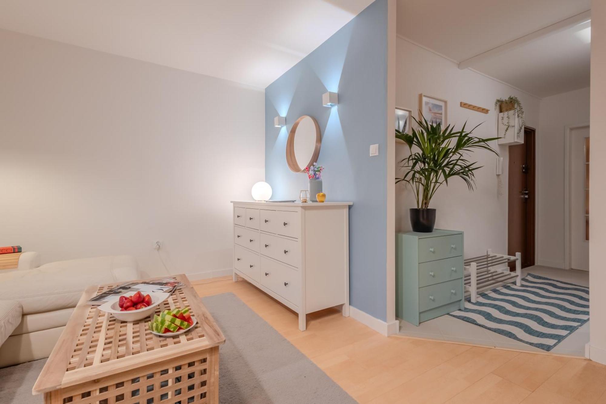 דירות ורשה Rezydencja Filmowa- Wygodny Apartament 10 Min Od Lotniska I Centrum מראה חיצוני תמונה